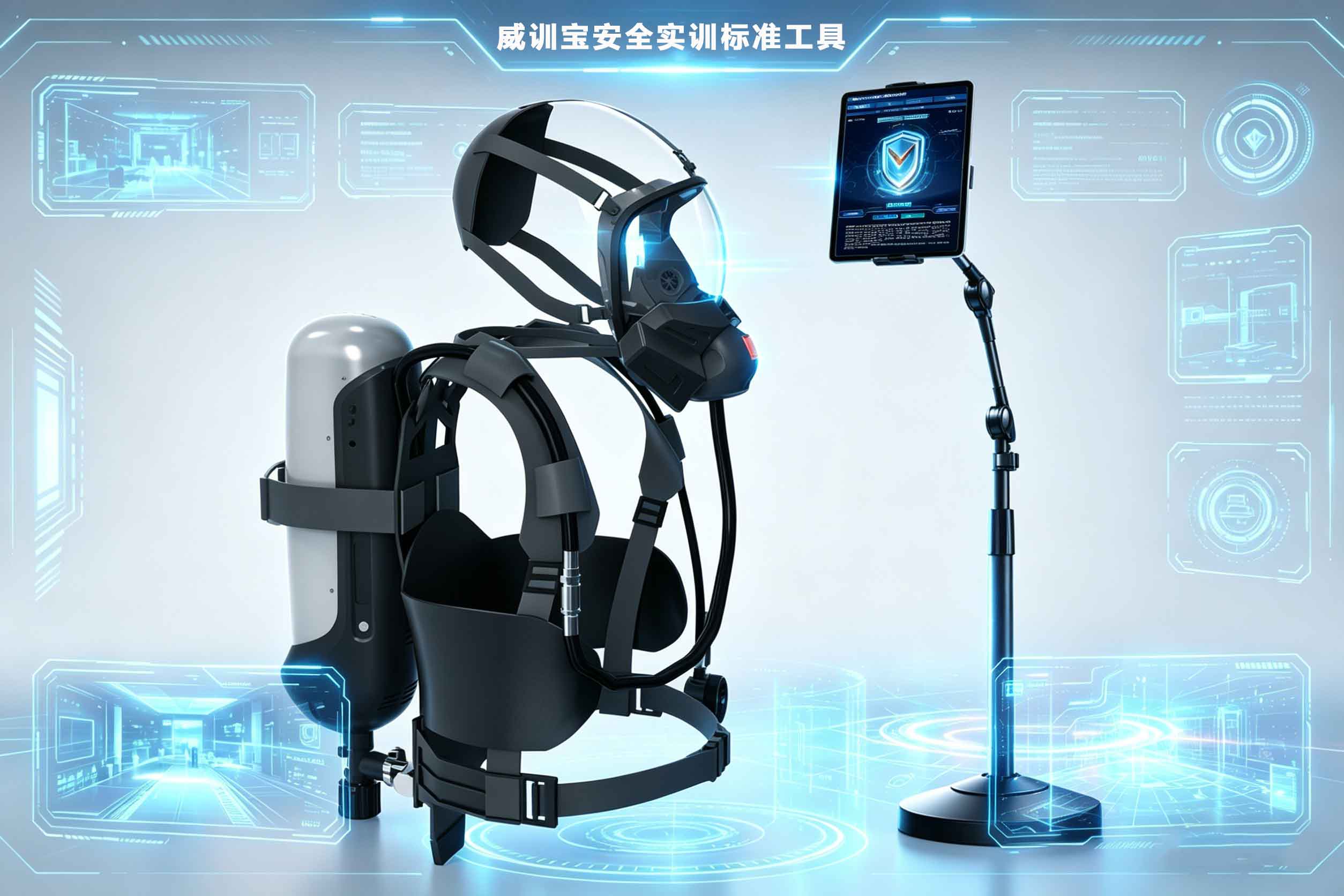 正压式呼吸器智能穿戴实训机