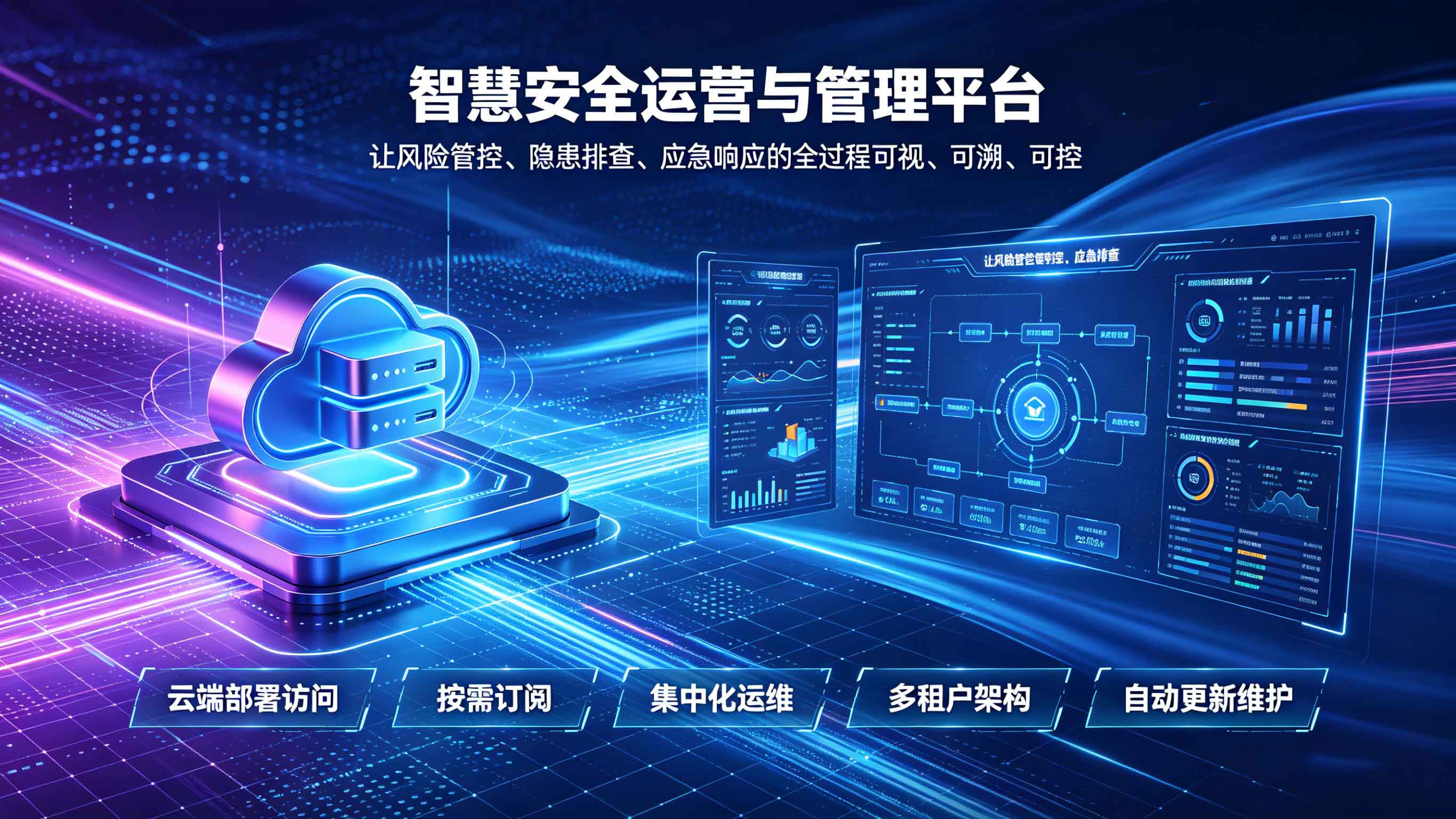 智慧安全运营平台展示